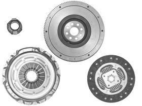 Uniadvance VR0015 - KIT EMBRAGUE + VOLANTE BMW